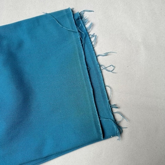 Big John Japanese Flare Leg Button Fly Jeans Bright Blue Size 31 Vintage 70s - Picture 10 of 11